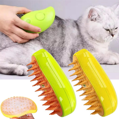 3 In 1 Cat/Dog Steam Brush Hair Remover